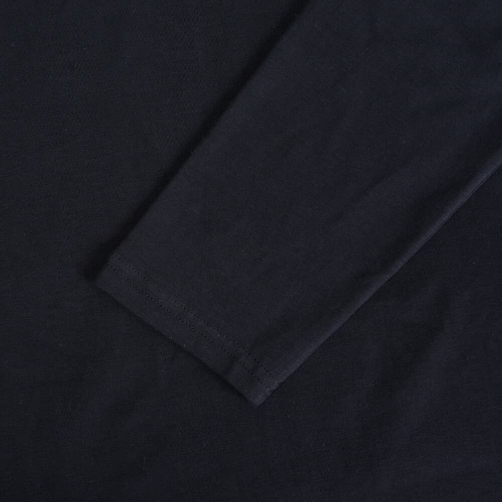 Signature Μπλούζα Μαύρη Round Neck (Modern Fit) New Arrival