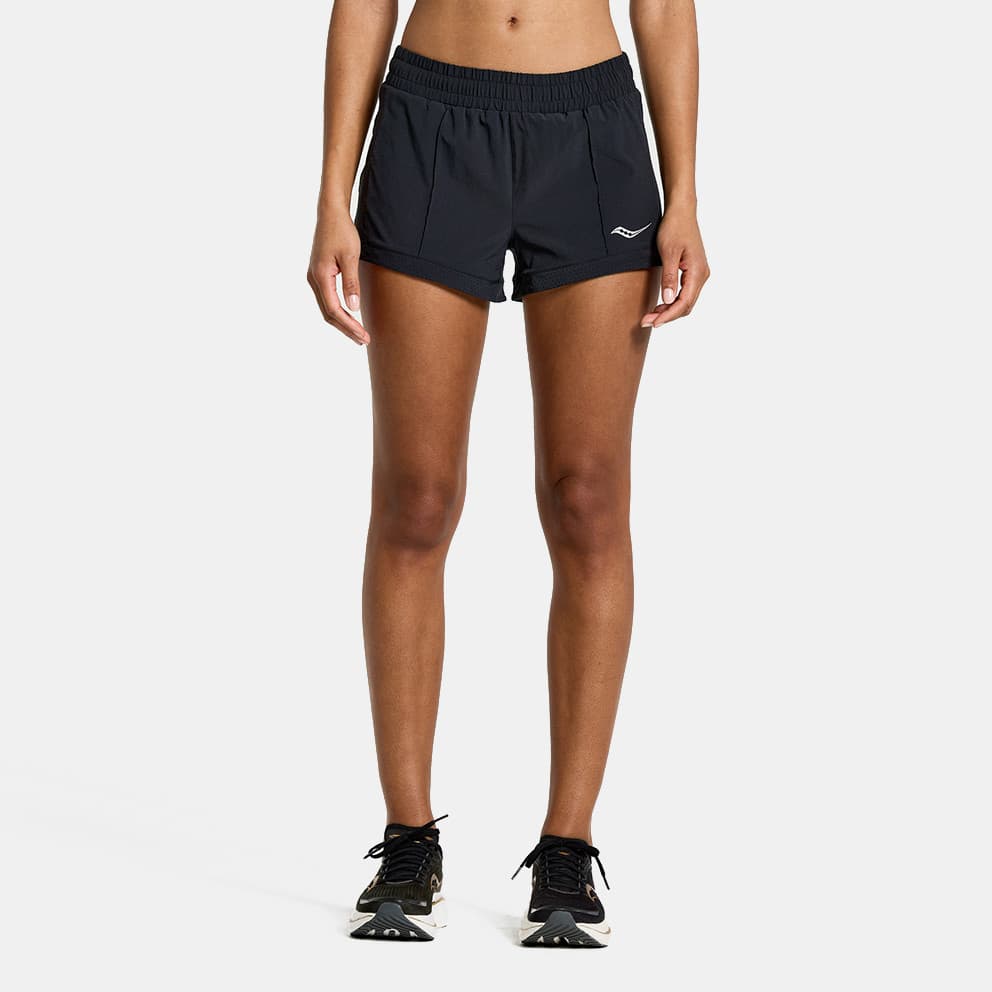 Γυναικεία αθλητικά σορτς Saucony Μαύρο