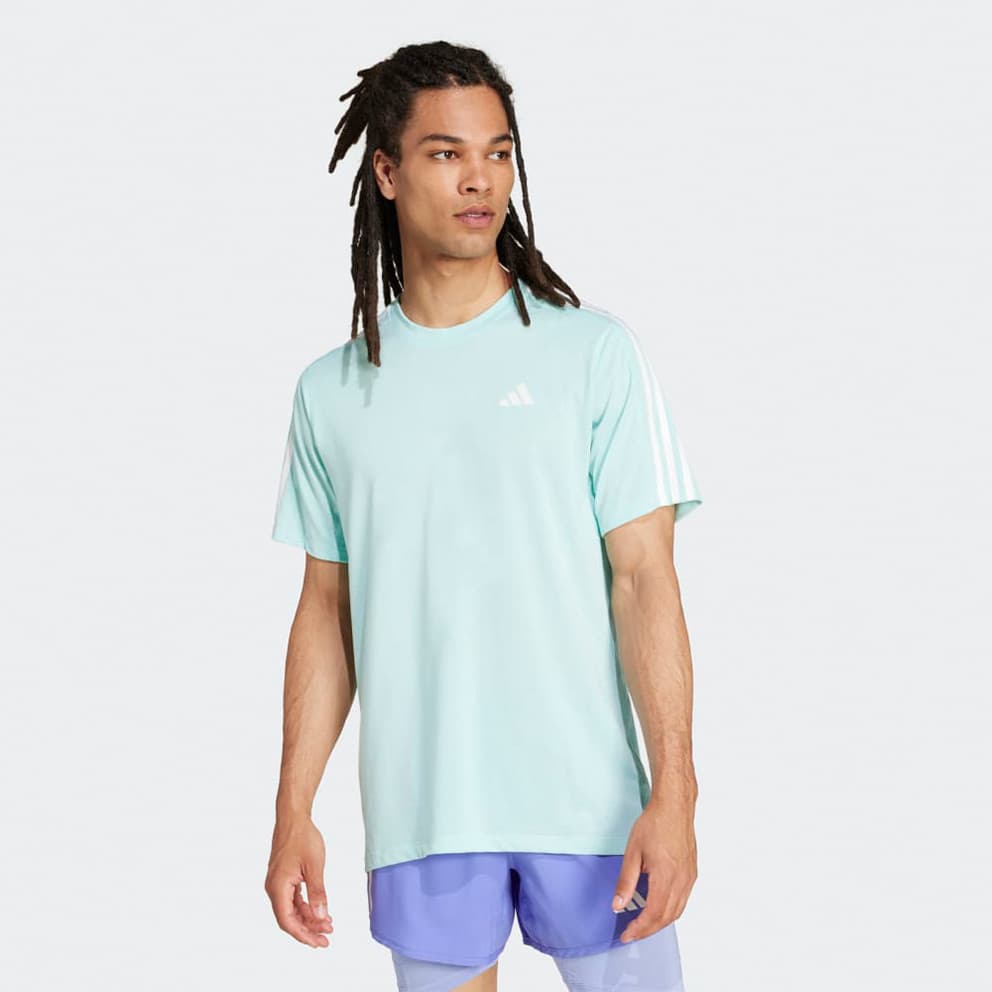 Ανδρικά αθλητικά μπλουζάκια Adidas Μπλε