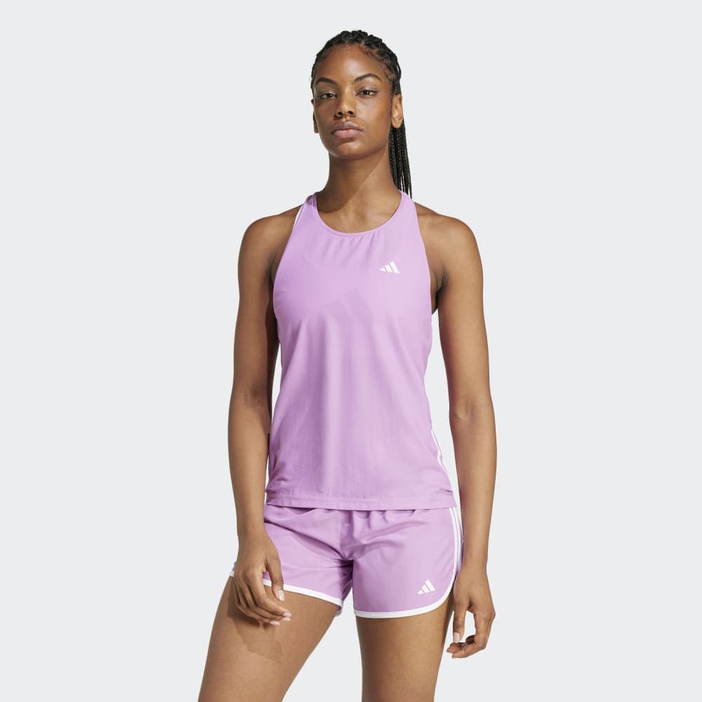 Women's Sports Tank Tops Adidas Purple