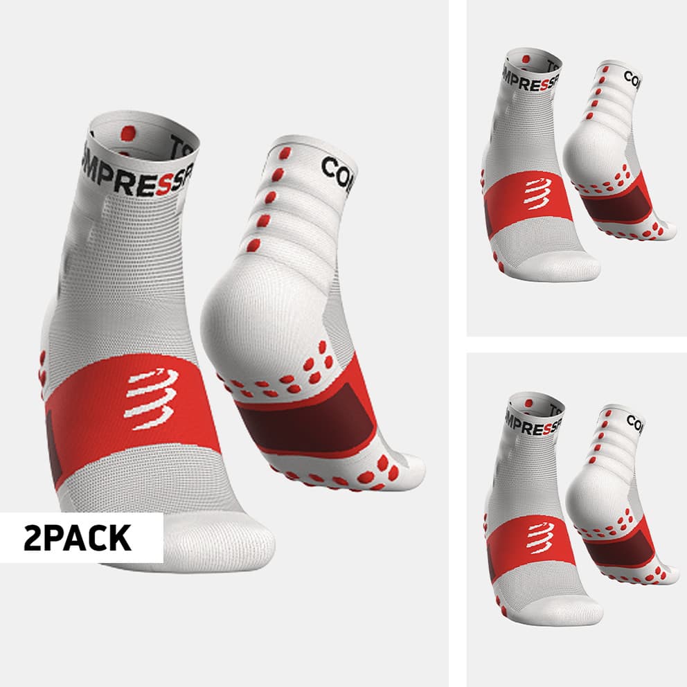 Women's Sports Socks Compressport White