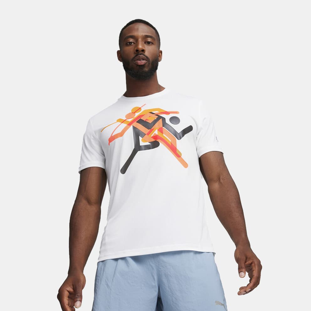 Men's Sports T-Shirts Puma White