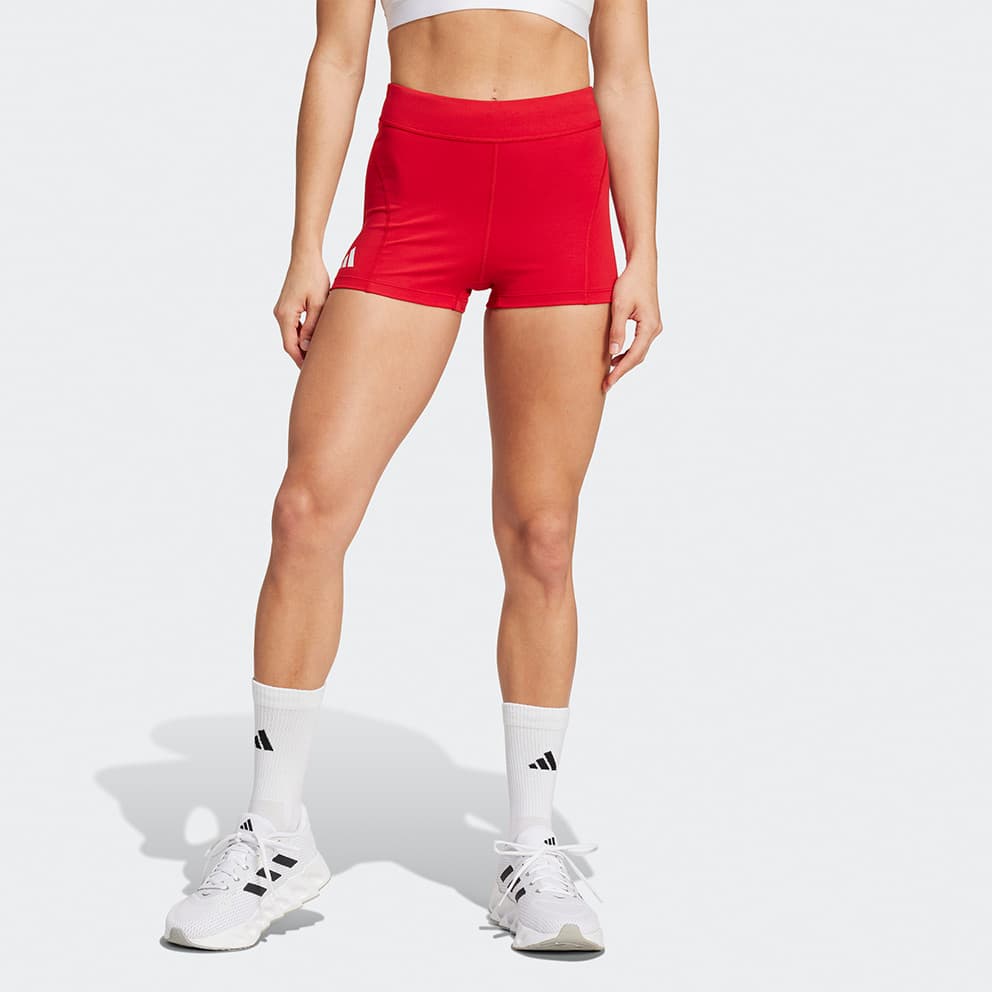 Women's Sports Shorts Adidas Red