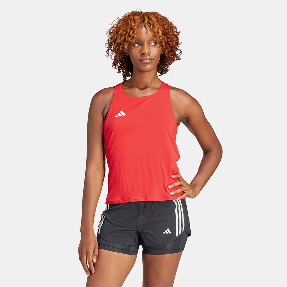 Women's Sports Tank Tops Adidas Red