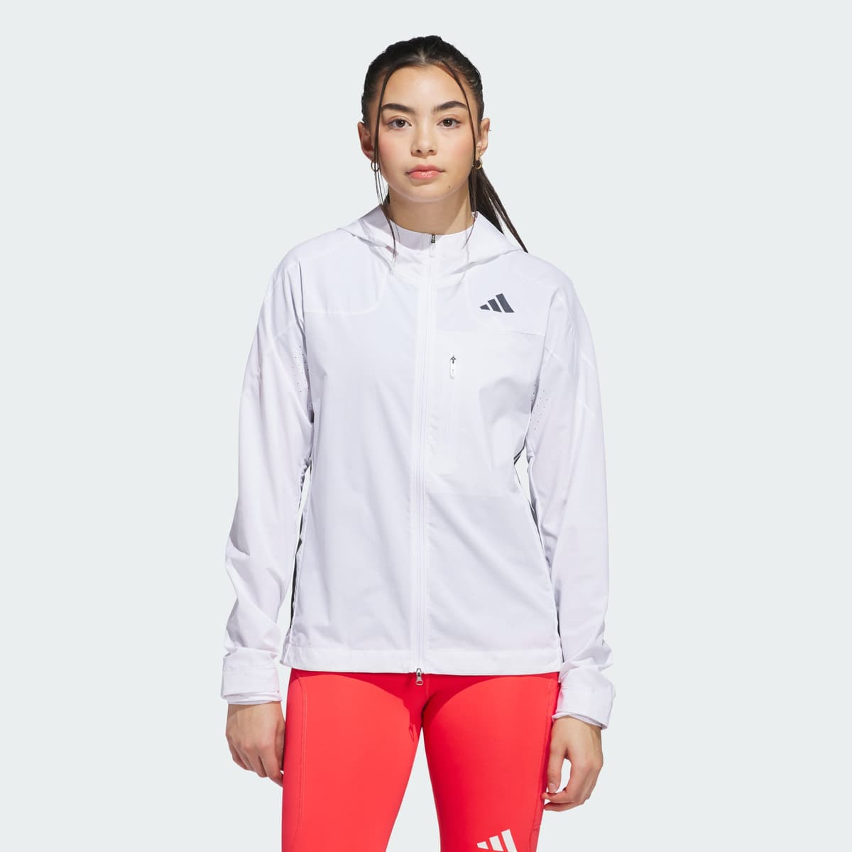 Women's Sports Jackets Adidas White