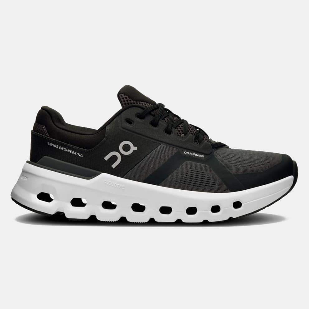 Men's Running Shoes On Black
