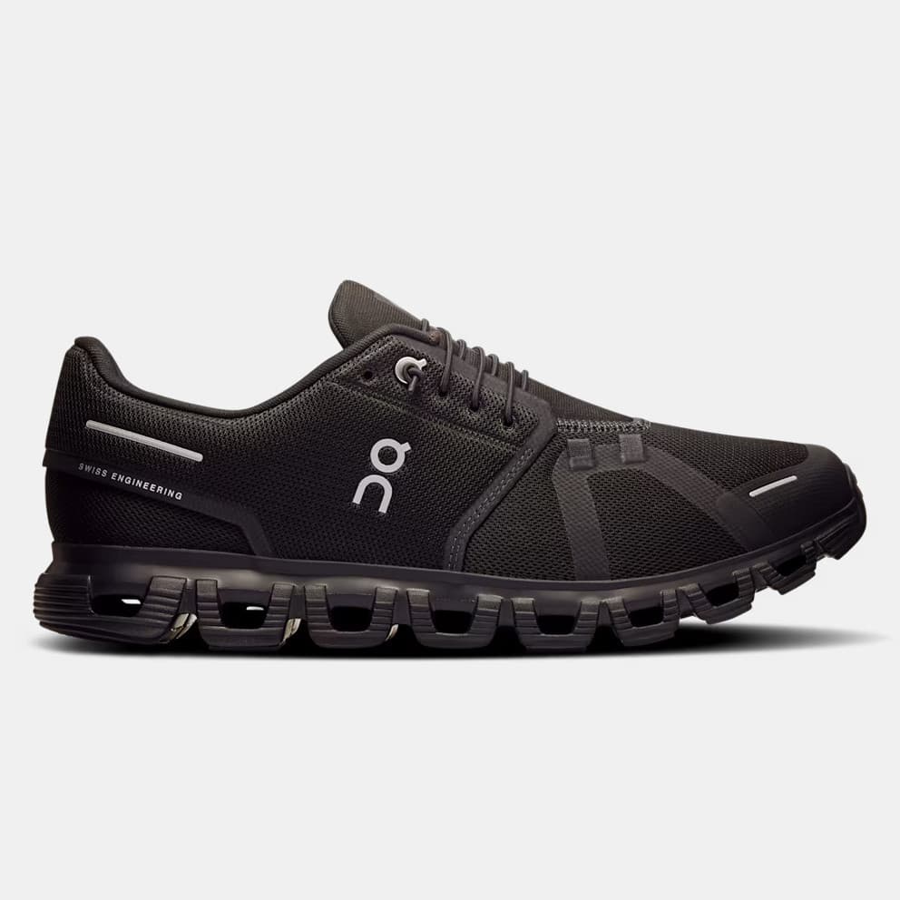 Men's Running Shoes On Black