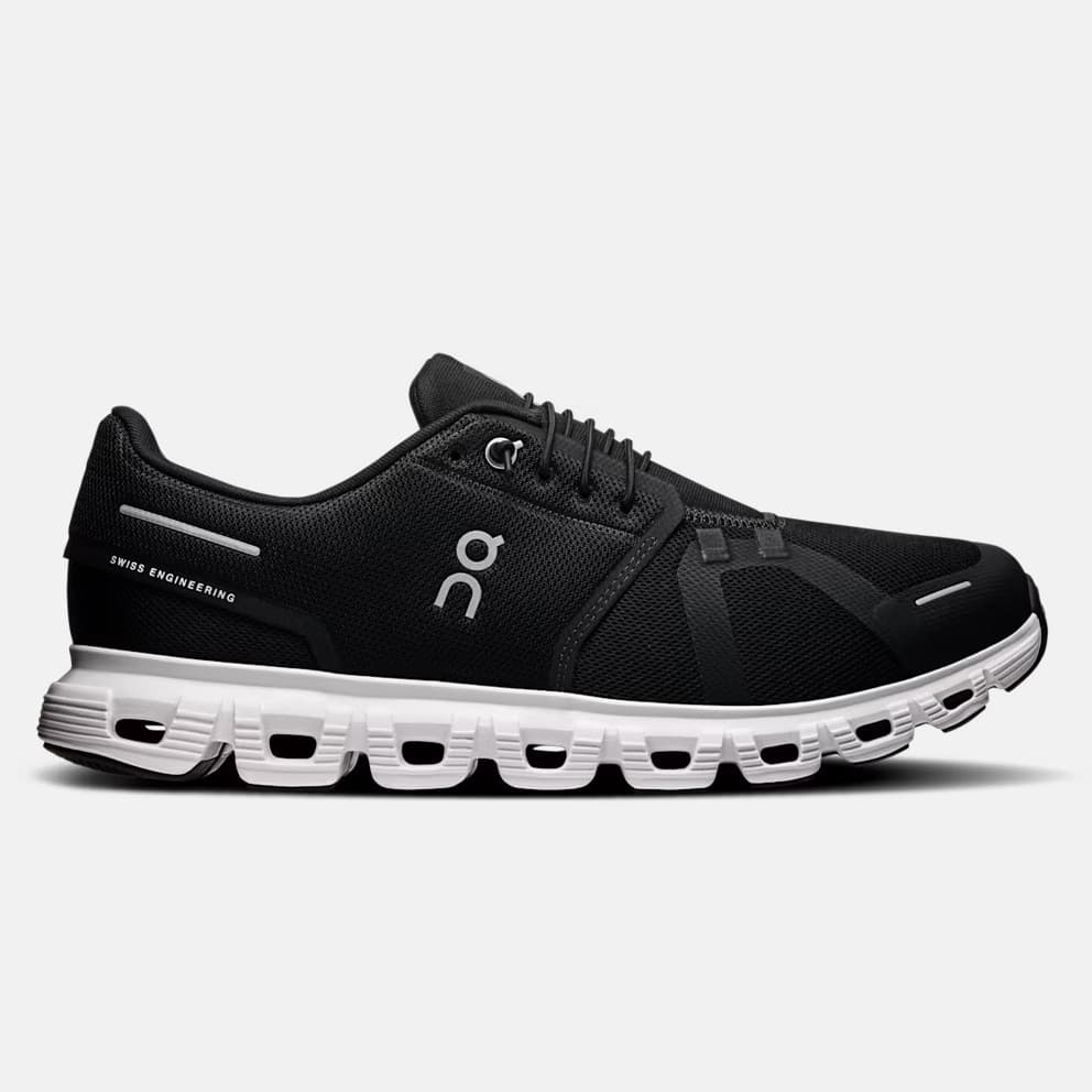 Men's Running Shoes On Black