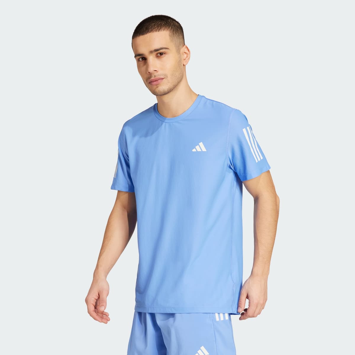 Men's Sports T-Shirts Adidas Blue