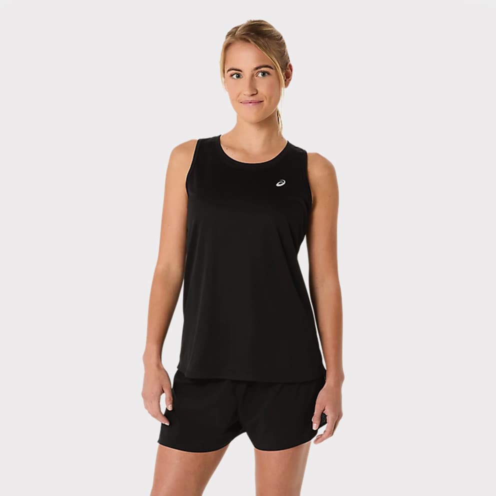 Γυναικεία αθλητικά αμάνικα μπλουζάκια ASICS Μπλε