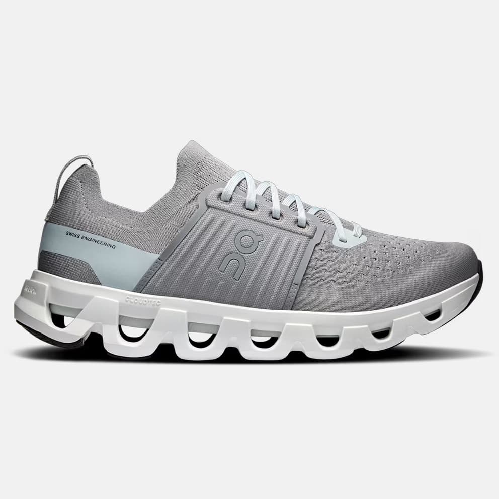 Men's Running Shoes On Gray