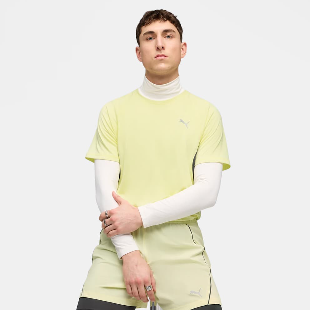 Ανδρικά αθλητικά μπλουζάκια Puma Μαύρο