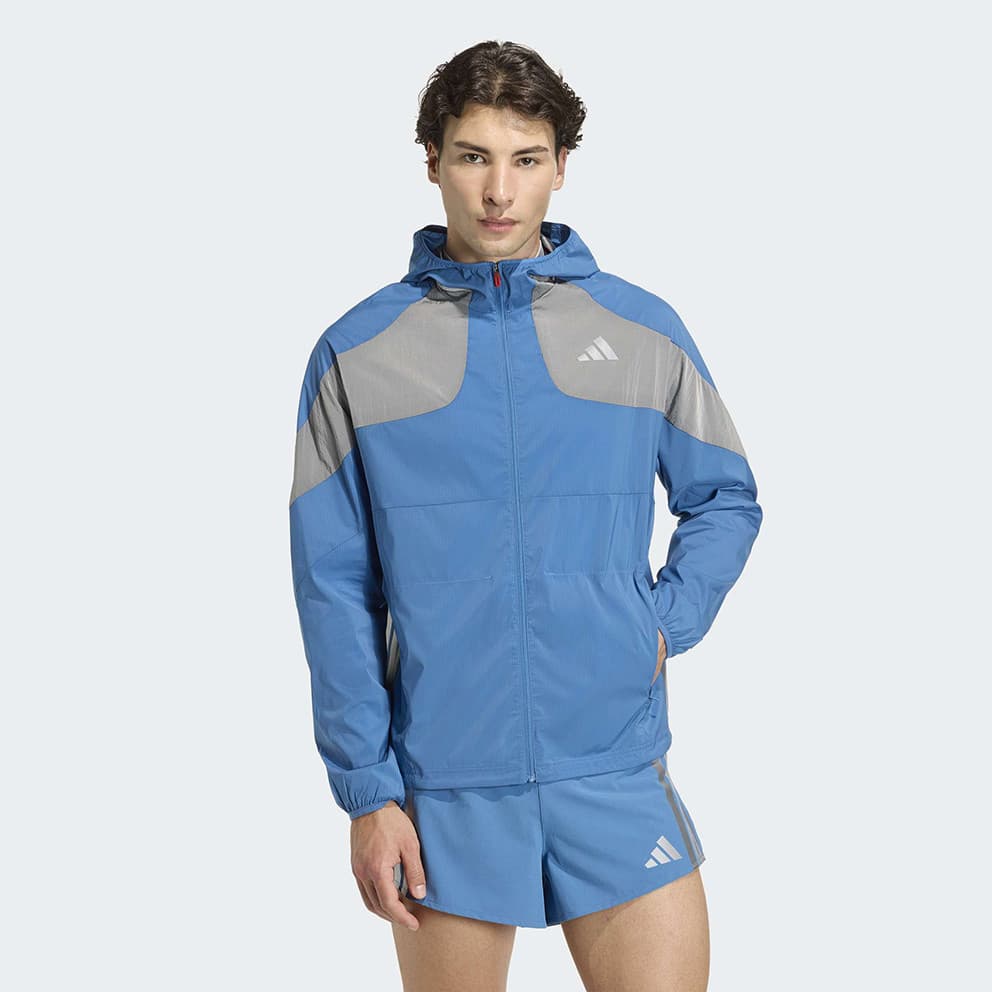 Ανδρικά αθλητικά μπουφάν Adidas Μπλε