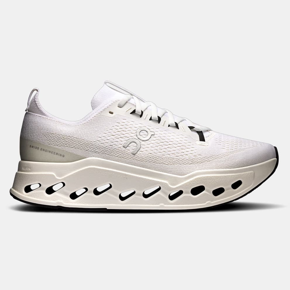 Men's Running Shoes On White