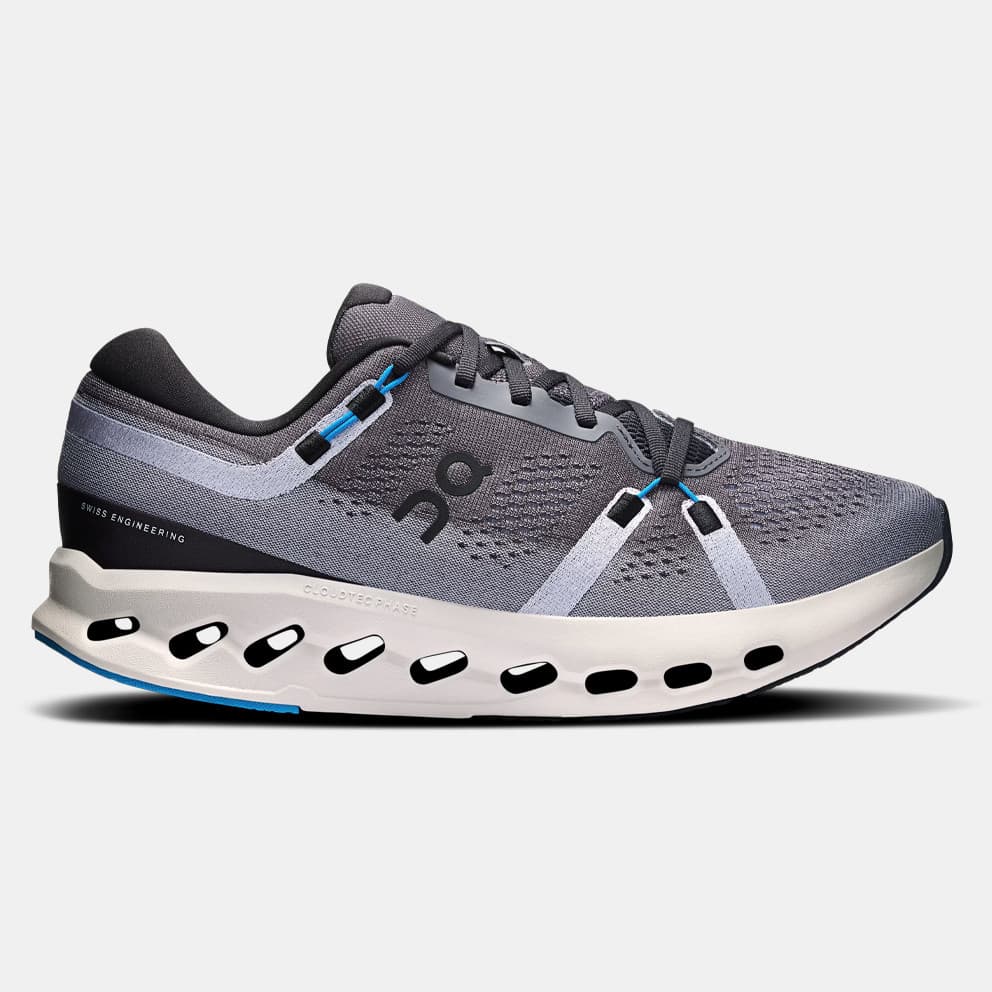 Men's Running Shoes On Gray