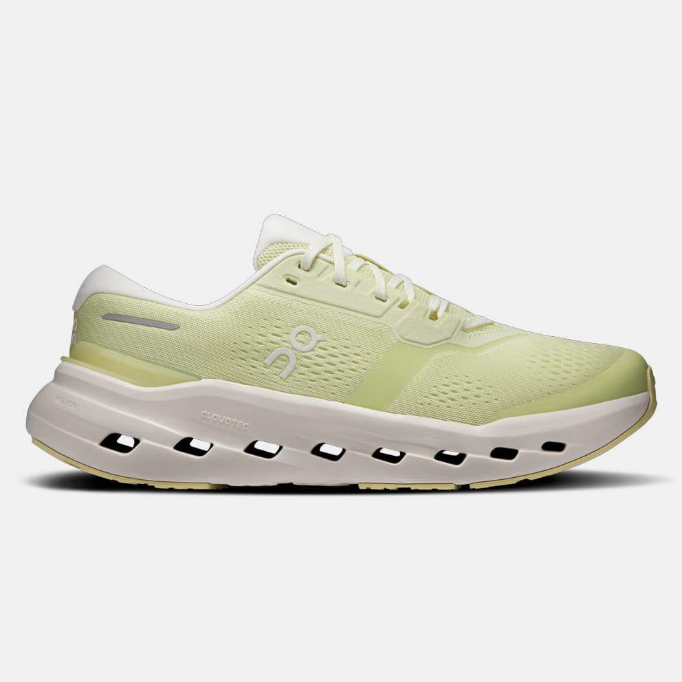 Men's Running Shoes On Green