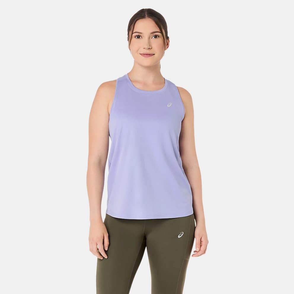 Γυναικεία αθλητικά αμάνικα μπλουζάκια ASICS Μπλε