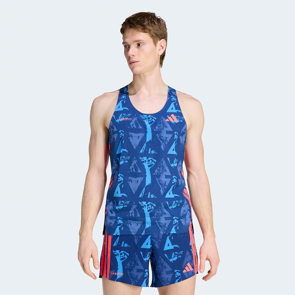 Ανδρικά αθλητικά μπλουζάκια Adidas Μπλε