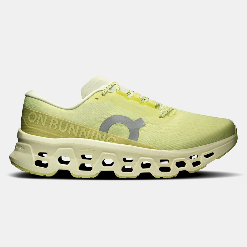 Men's Running Shoes On Green