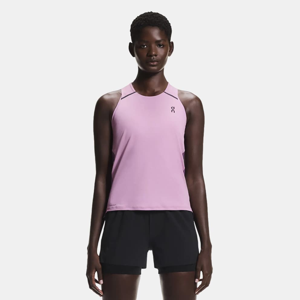 Γυναικεία αθλητικά αμάνικα μπλουζάκια On Ροζ
