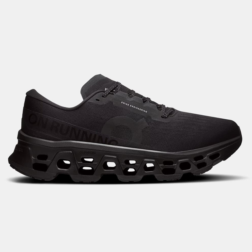 Men's Running Shoes On Black