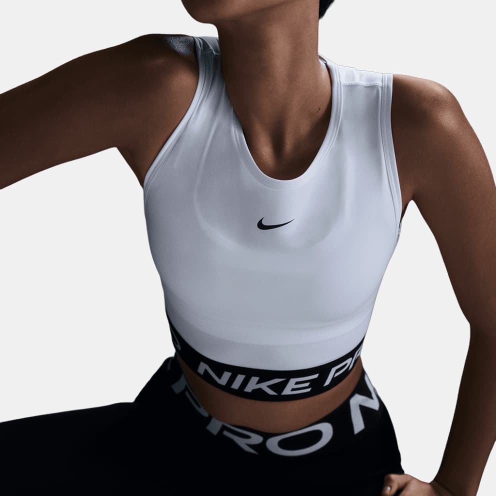 Γυναικεία αθλητικά αμάνικα μπλουζάκια Nike Λευκό