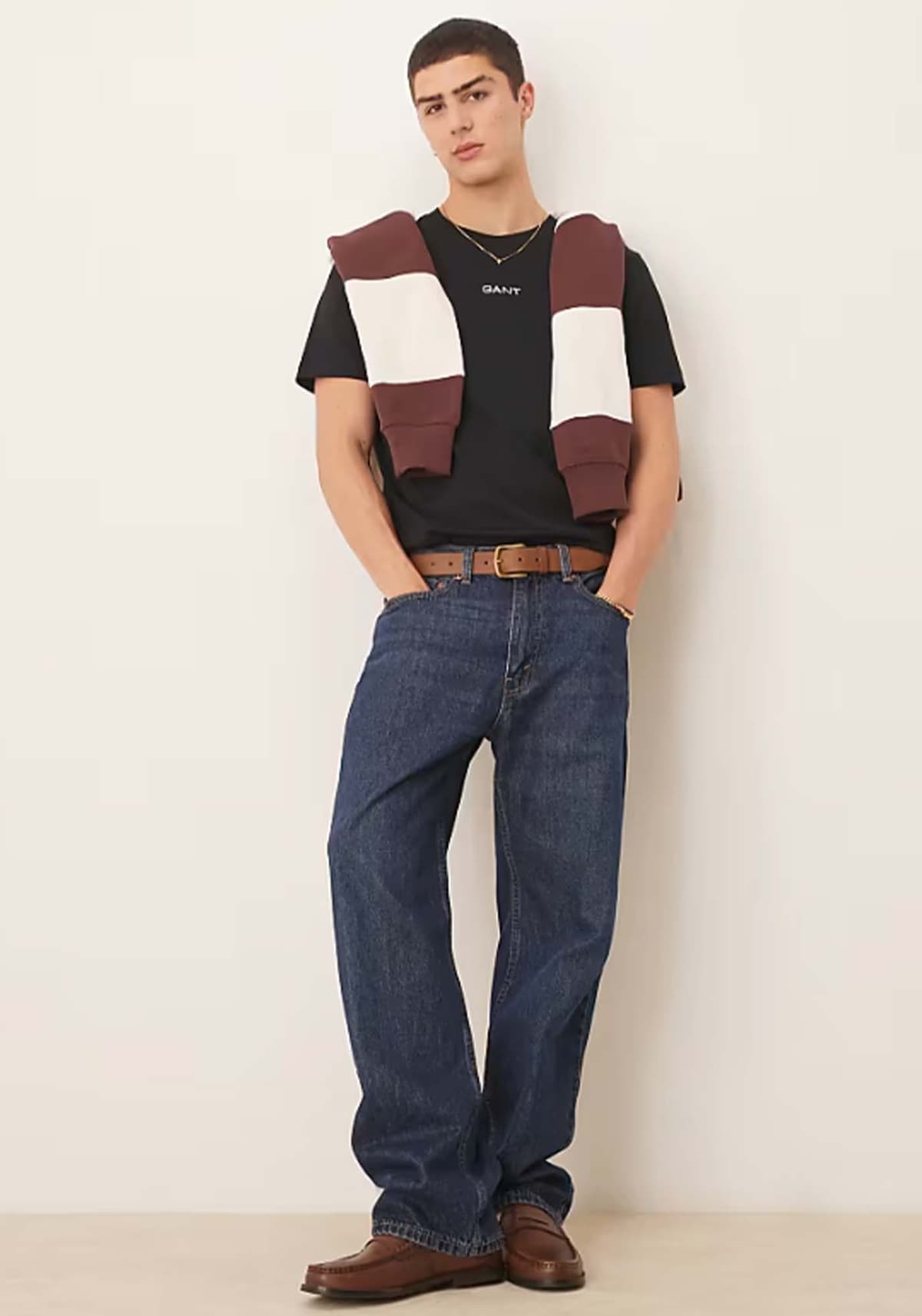 GANT Μπλούζα Small Graphic - 2003405 005 Black