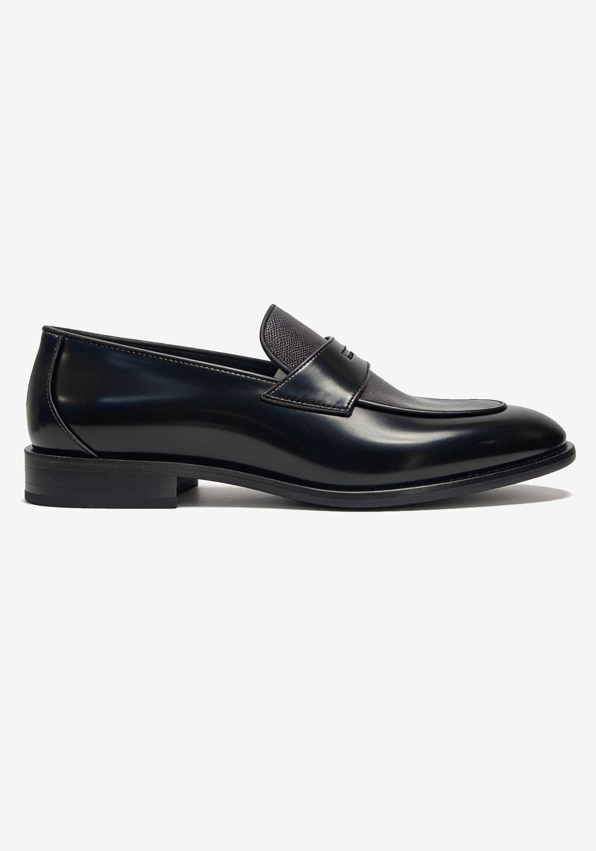 Men's Loafers Boss Shoes Black