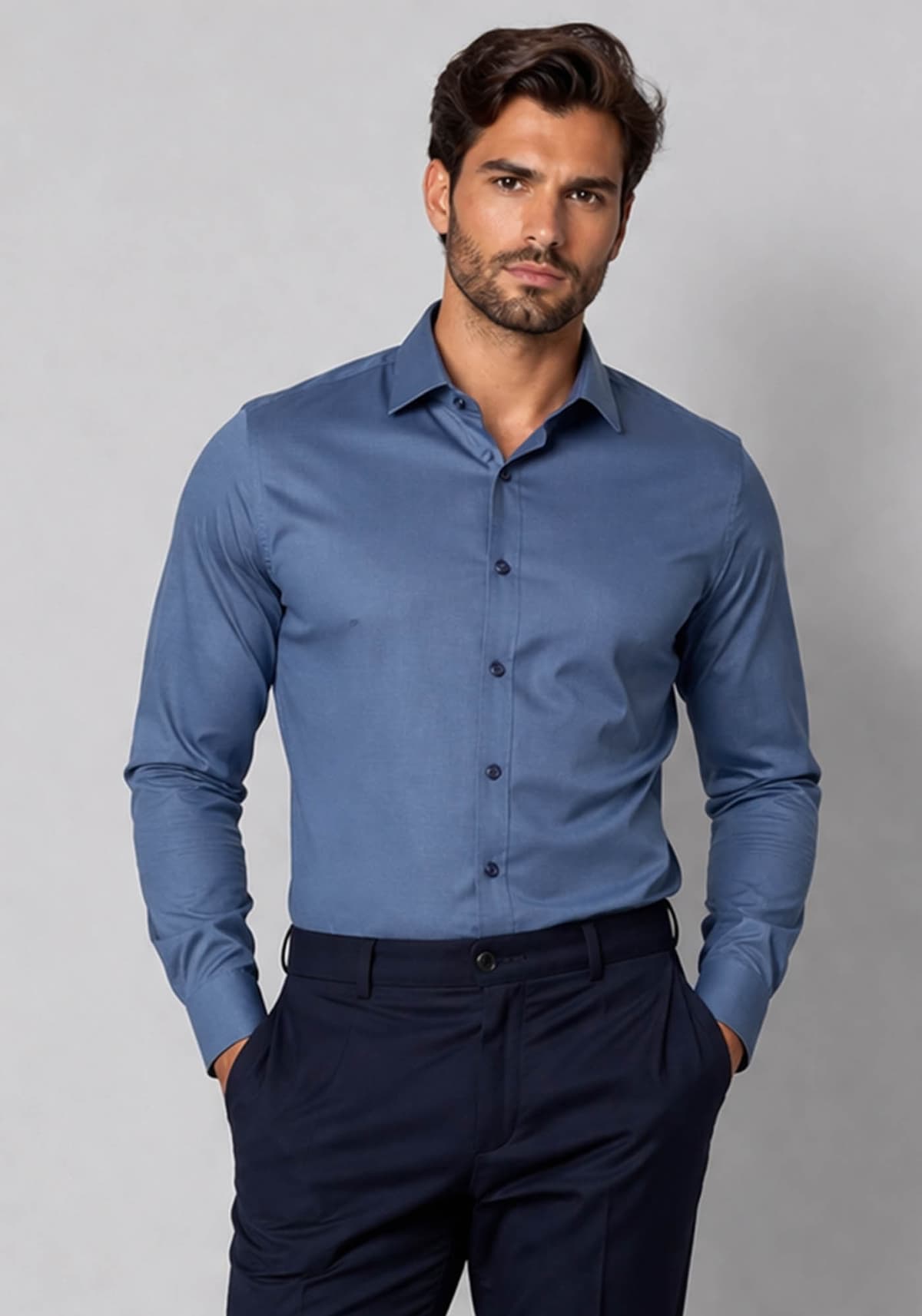 Men's Shirts Guy Laroche Blue