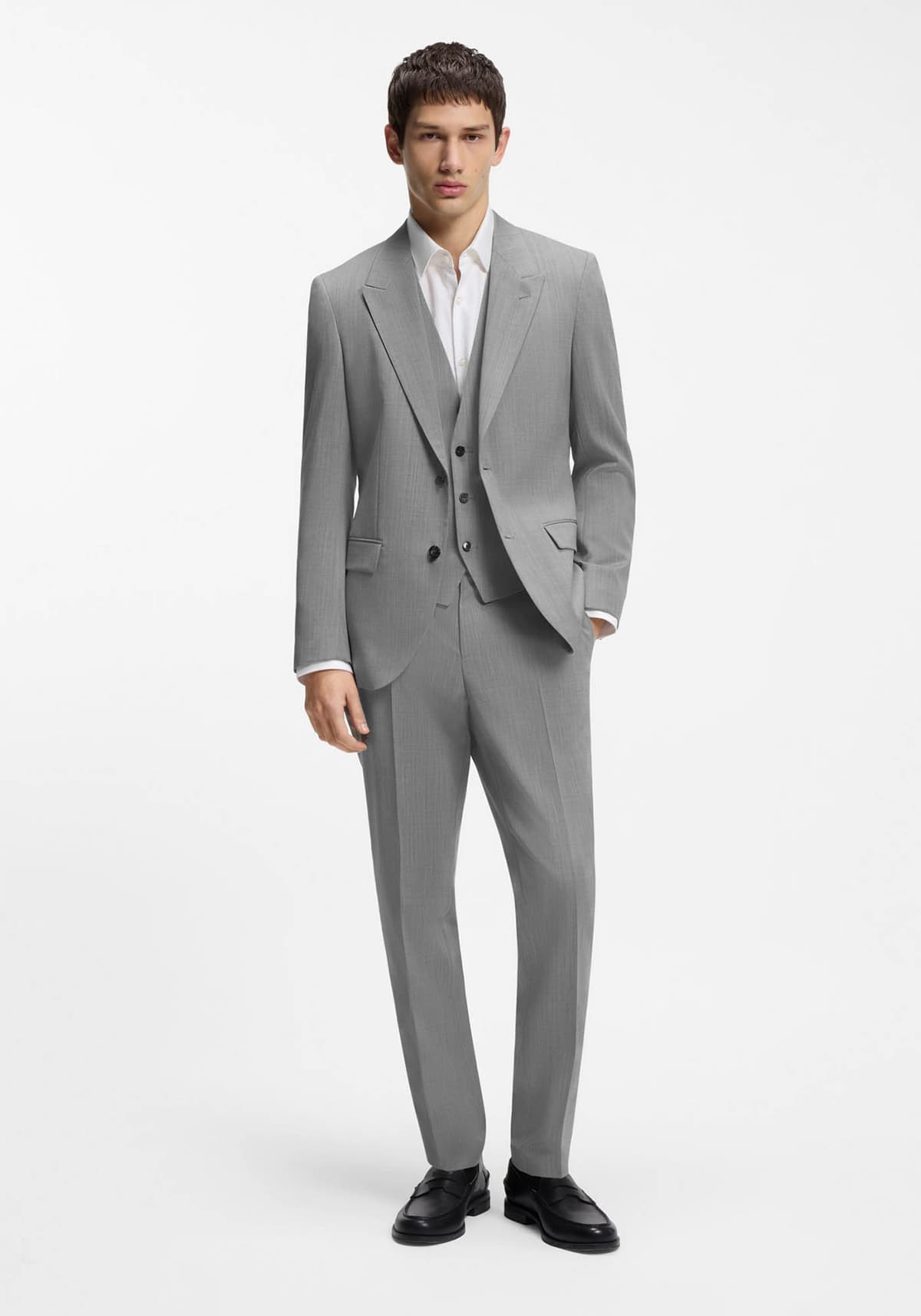 Men's Suits Hugo Gray