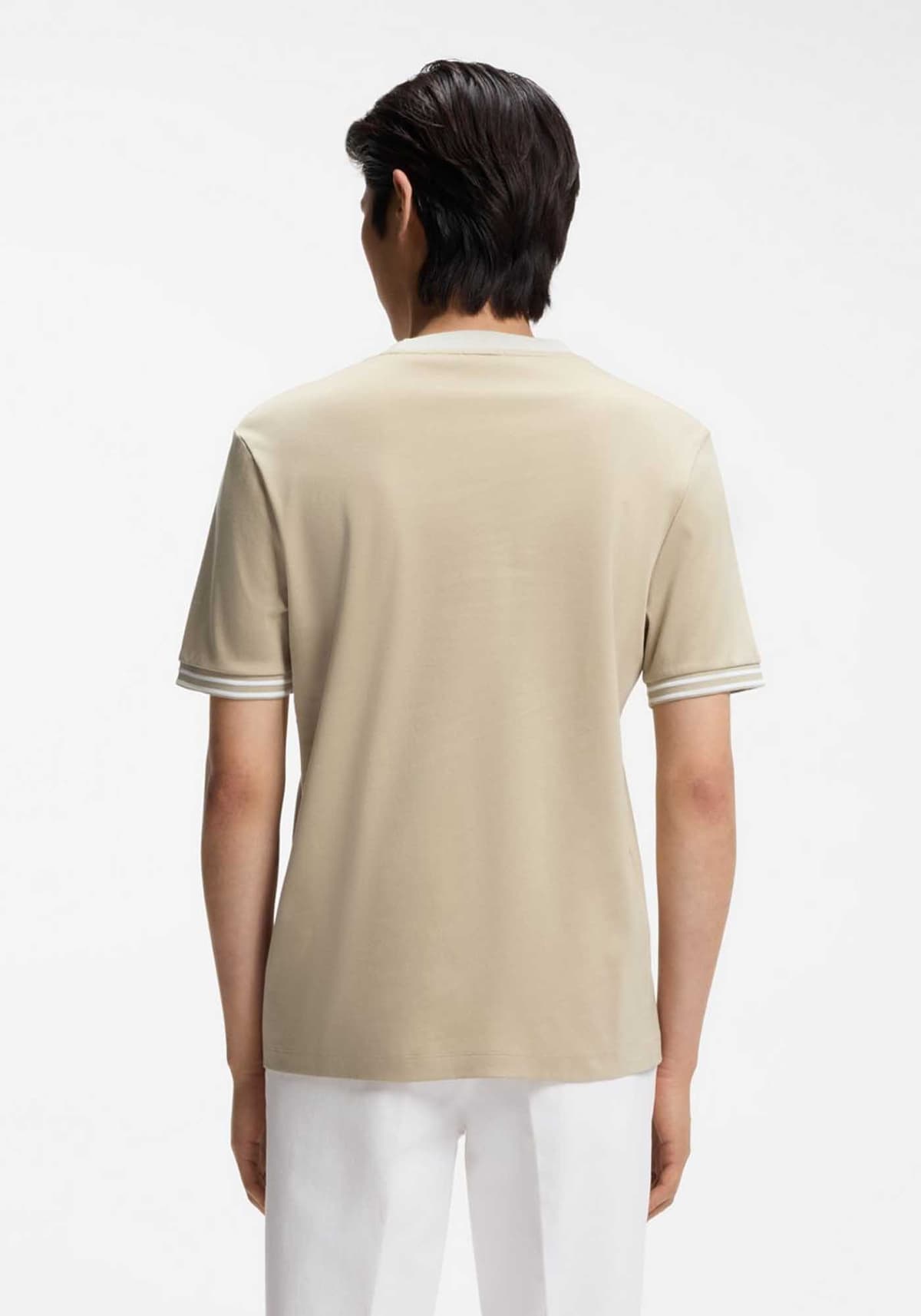 Men's T-Shirts Boss Beige