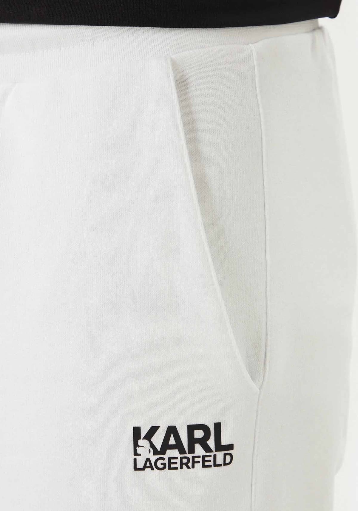 Men's Shorts Karl Lagerfeld White