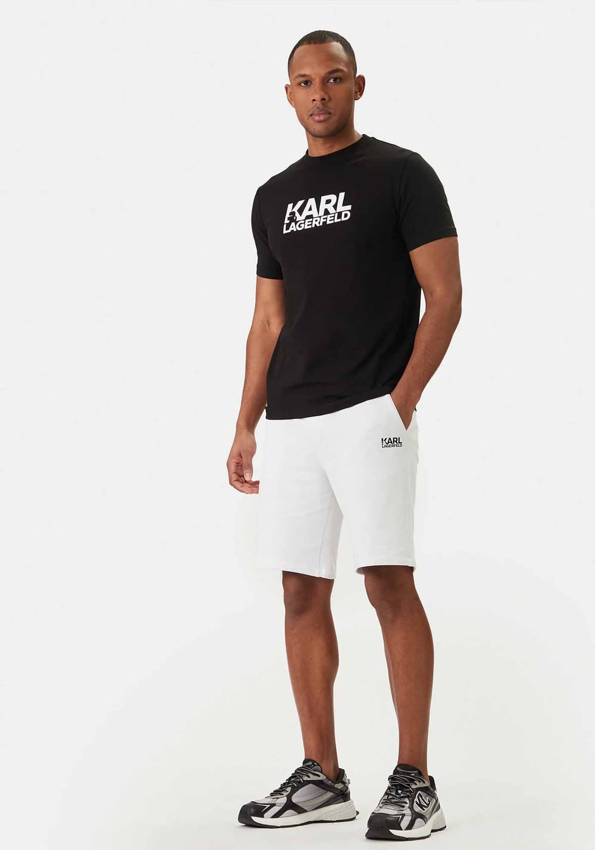 Men's Shorts Karl Lagerfeld White
