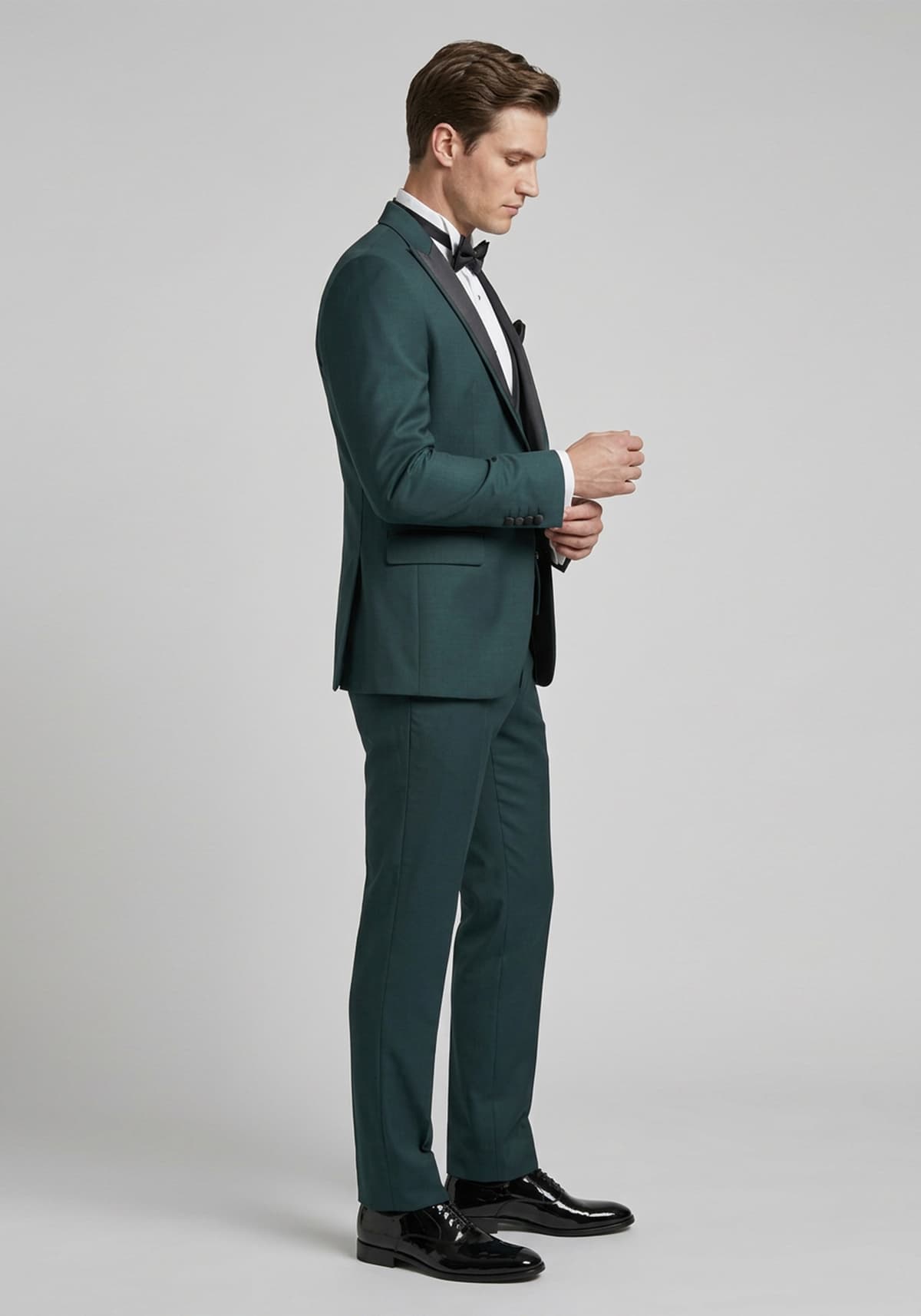 V1969 3 Pieces Κοστούμι Adriano - 07.37.ADRIANO Green