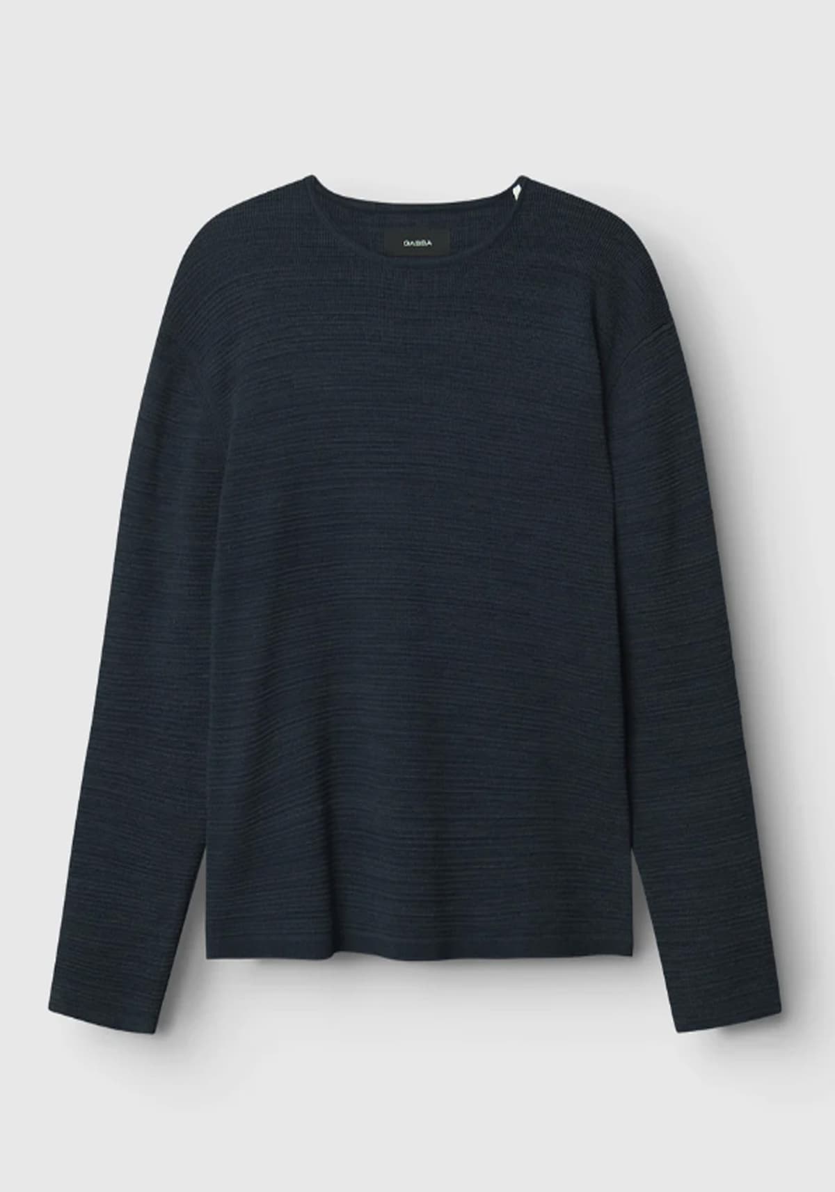 GABBA Πλεκτή μπλούζα της σειράς Lambo LS - 11020 0580 Navy