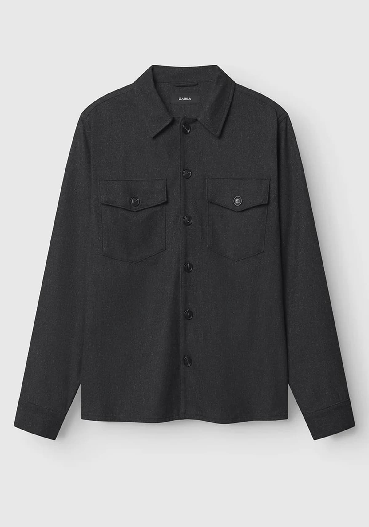 GABBA Overshirt της σειράς Shafi - 11273 9999 Black