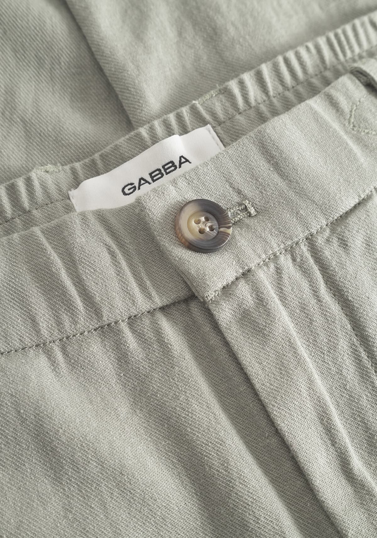 Men's Linen Pants Gabba Green