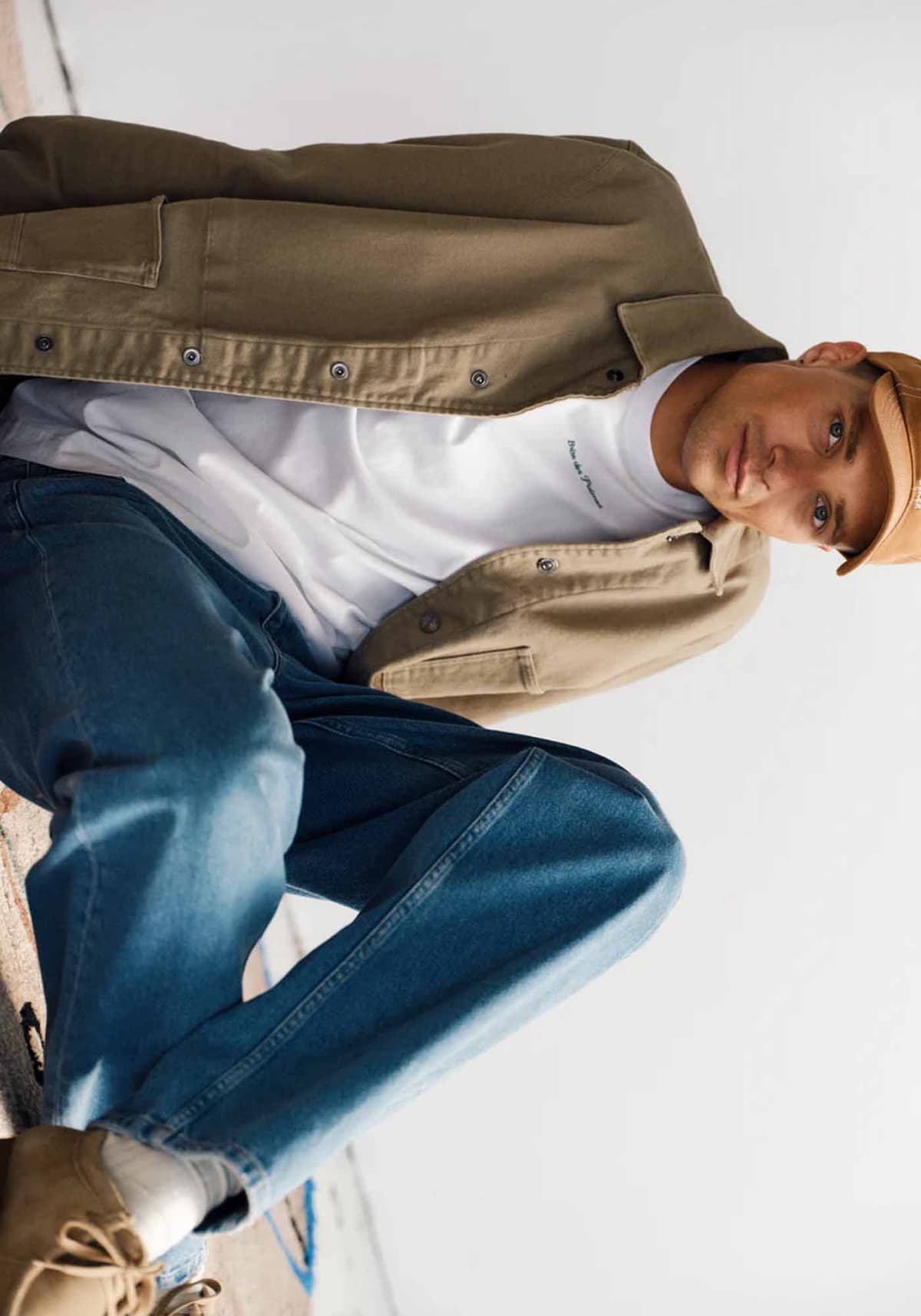 Men's T-Shirts Gabba White