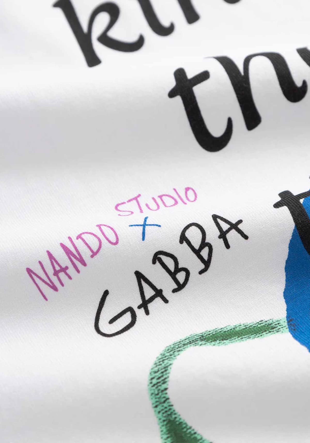 Men's T-Shirts Gabba White