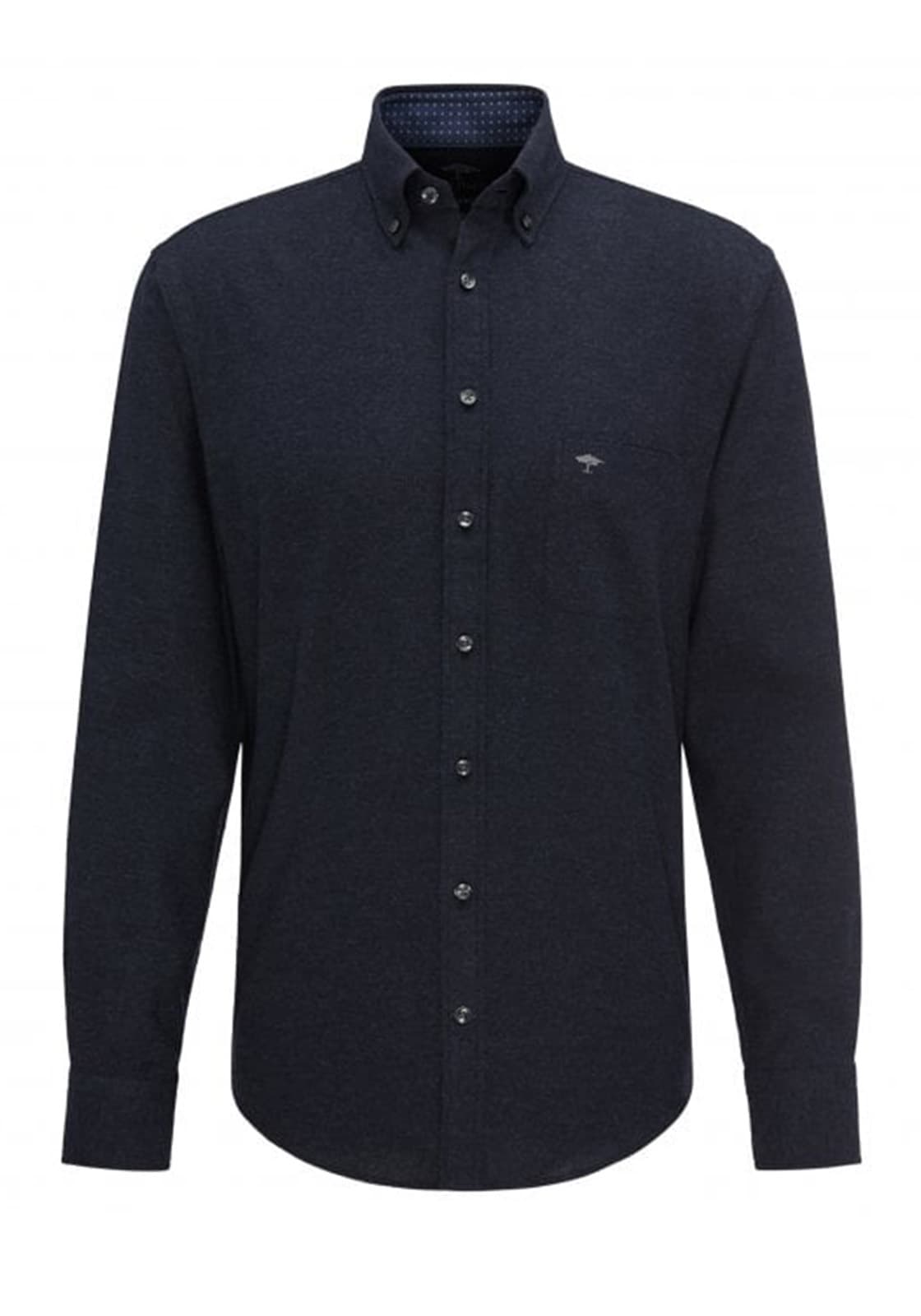 Lightweight Solid Flannel - Navy 6105