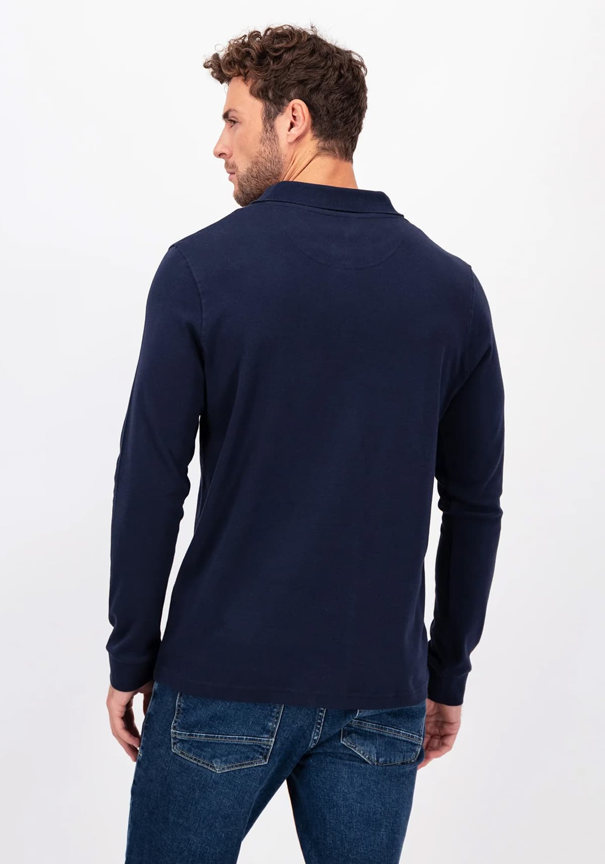 Men's Polo Shirts Fynch Hatton Blue