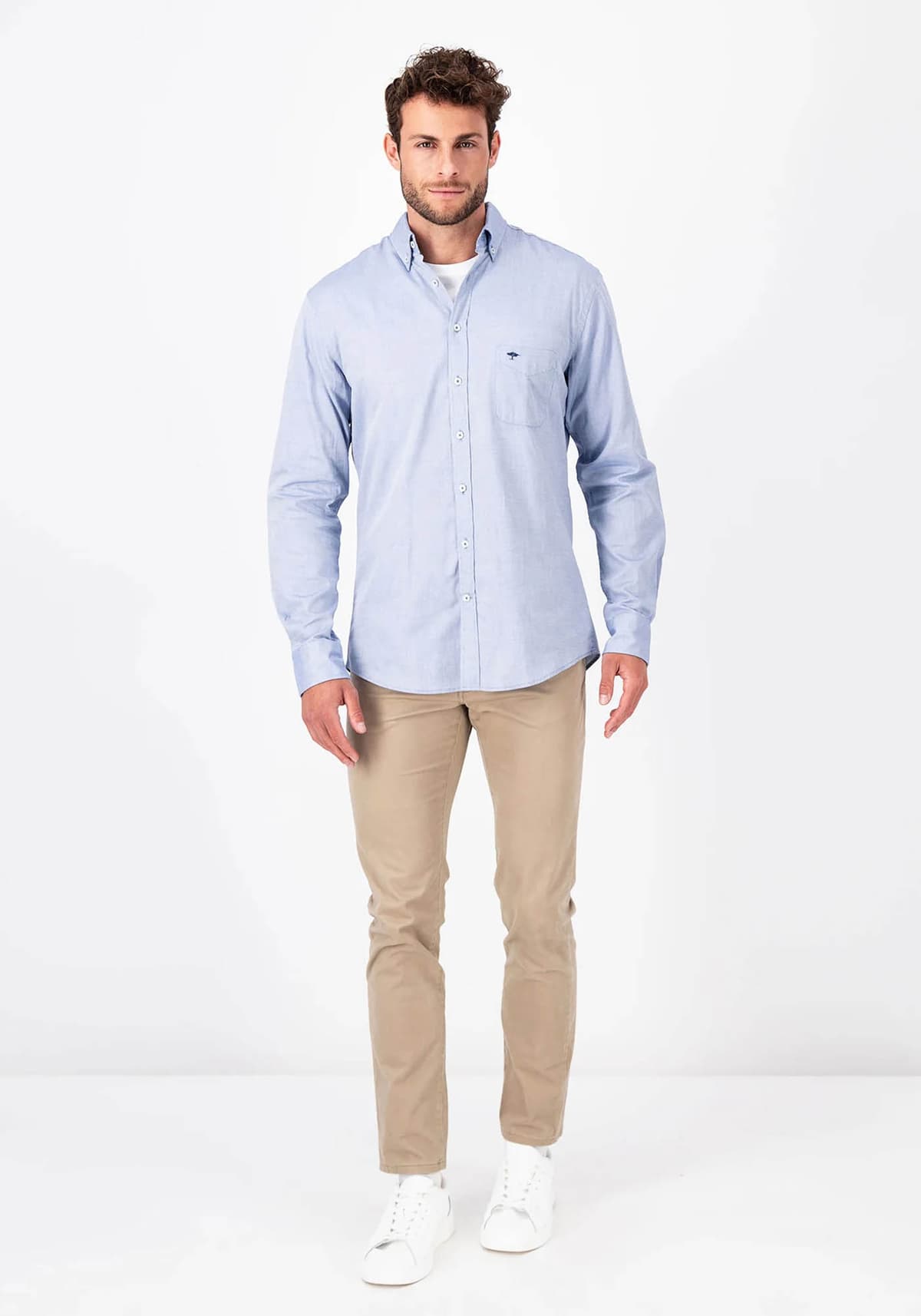 Fynch Hatton Πουκάμισο της σειράς Micro - 1314 6000 603 Wave