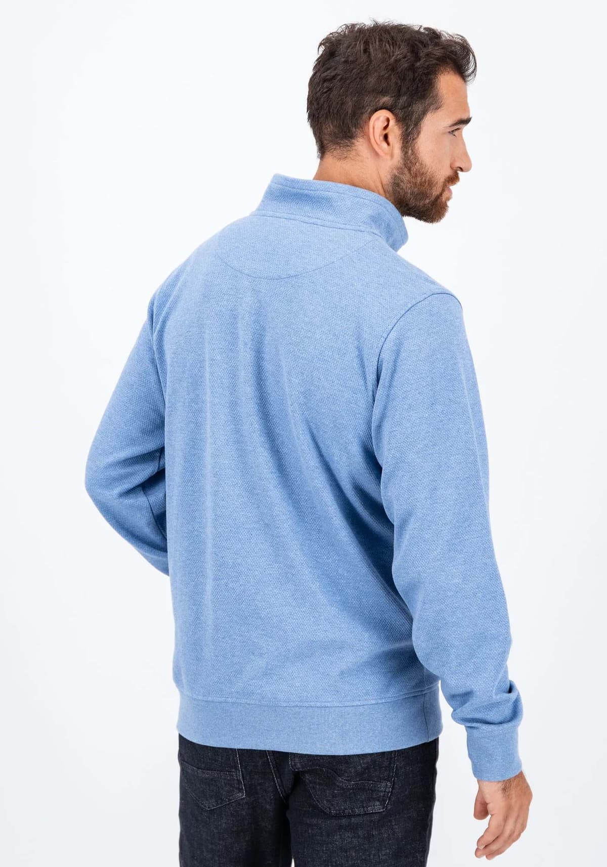 Men's Hoodies & Sweatshirts Fynch Hatton Blue