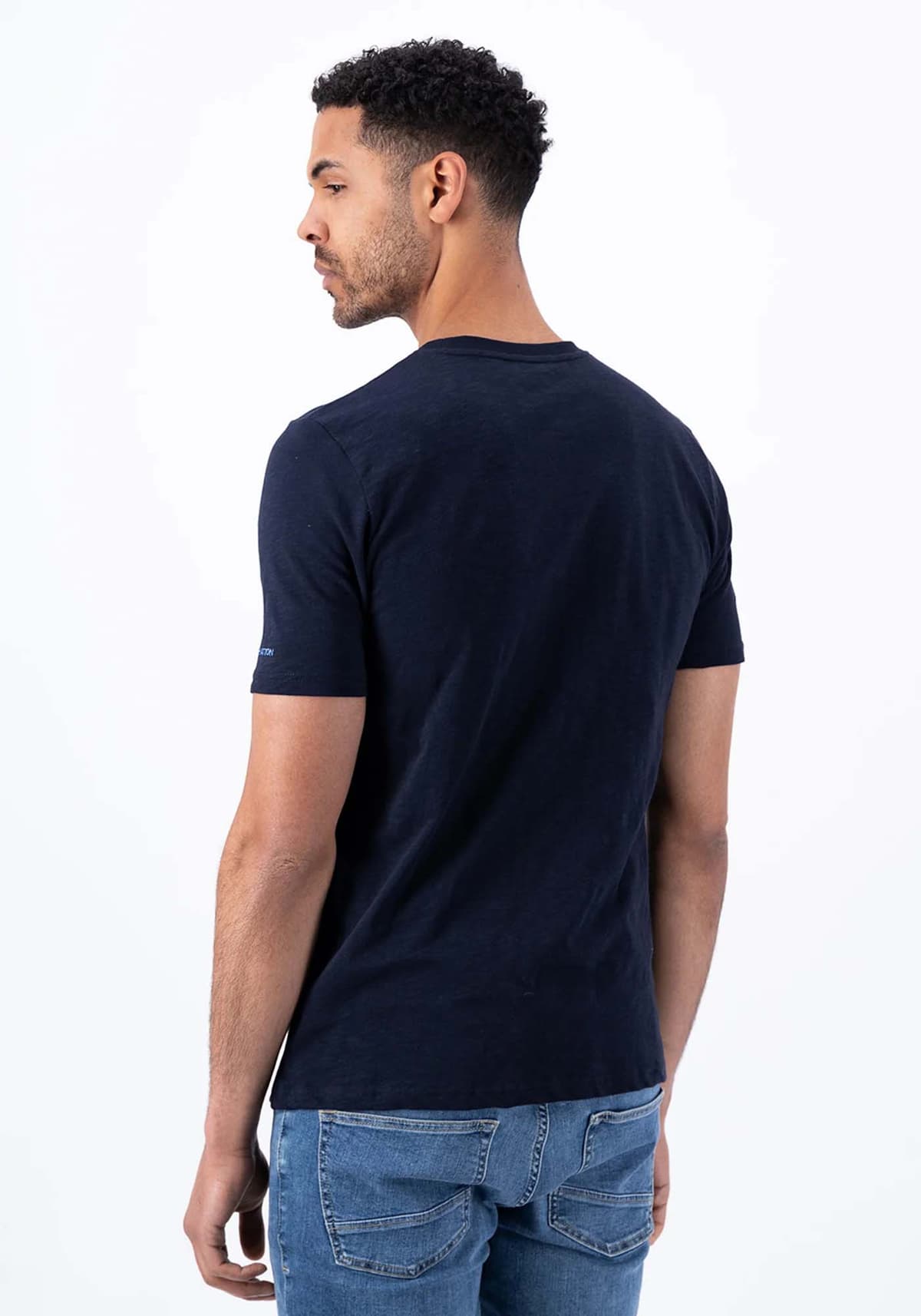 Fynch Hatton T Shirt της σειράς Basic - 1413 1804 685 Navy