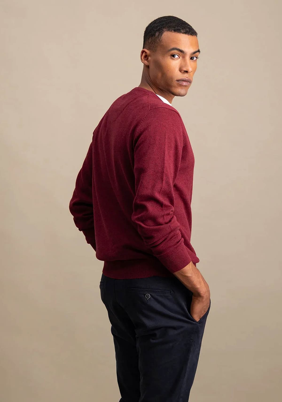 Men's Knitwear Fynch Hatton Red