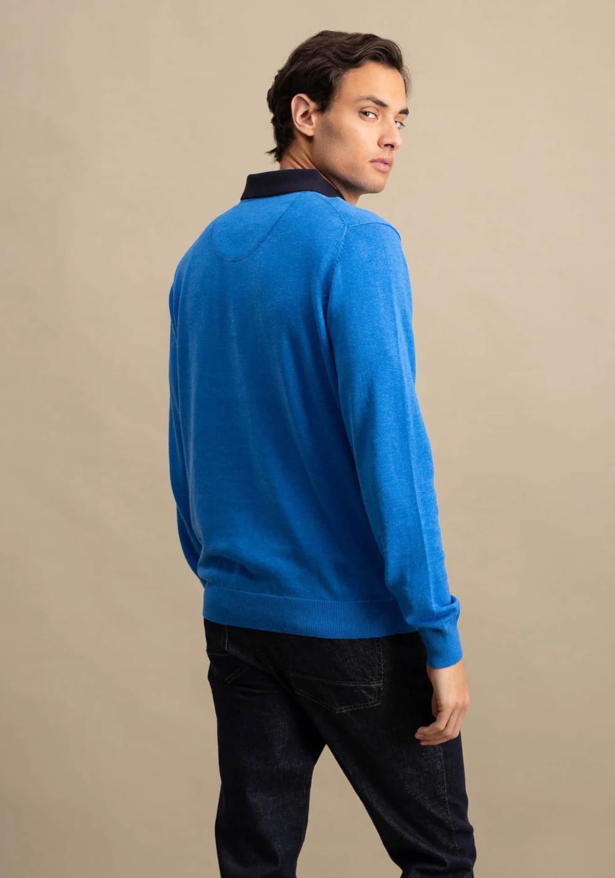 Men's Knitwear Fynch Hatton Blue