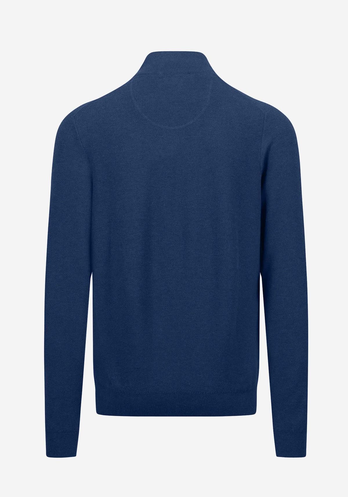 Fynch Hatton Pullover της σειράς Zip Troyer - 1414 222 680 Night