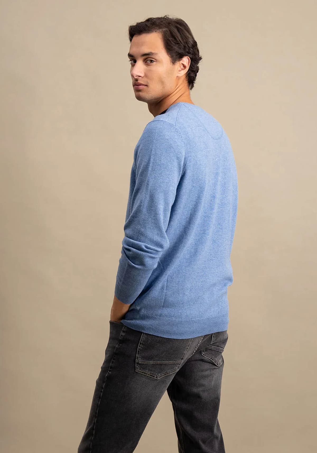 Men's Knitwear Fynch Hatton Blue