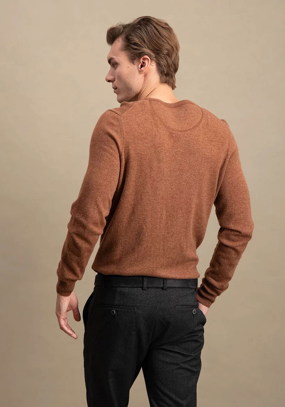 Men's Knitwear Fynch Hatton Brown