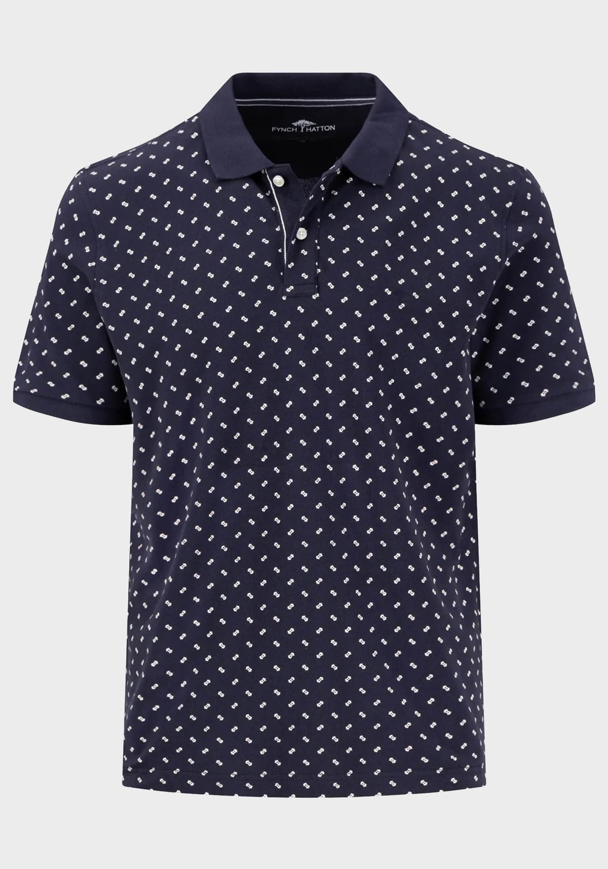 Men's Polo Shirts Fynch Hatton Blue